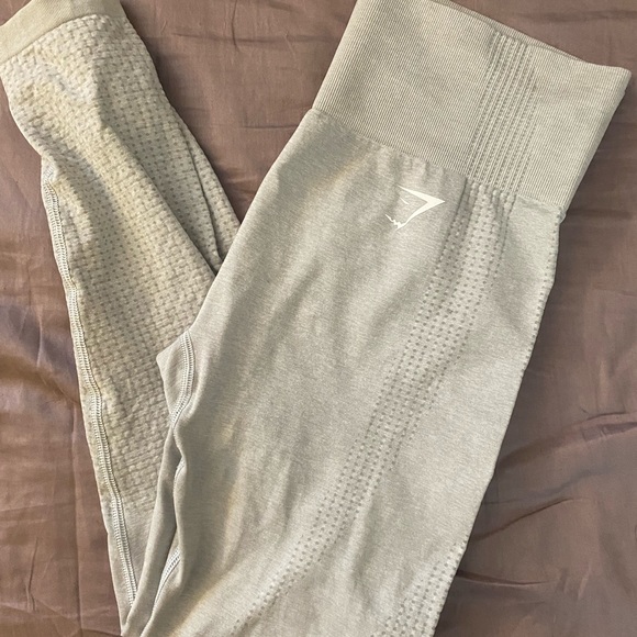 🦈Gymshark Vital Seamless Light Grey Marl🦈 - Picture 4 of 5